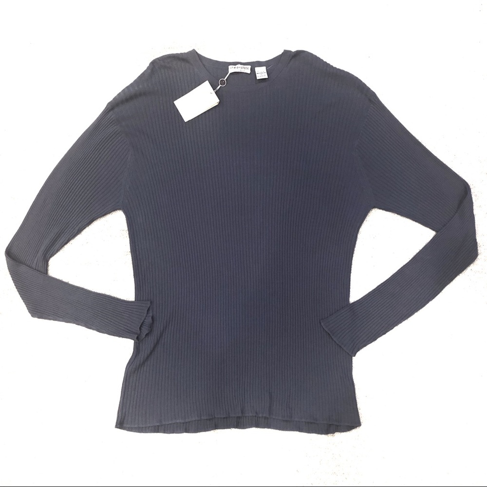 Giorgio Armani Le Collezioni Ribbed Sweater NWT